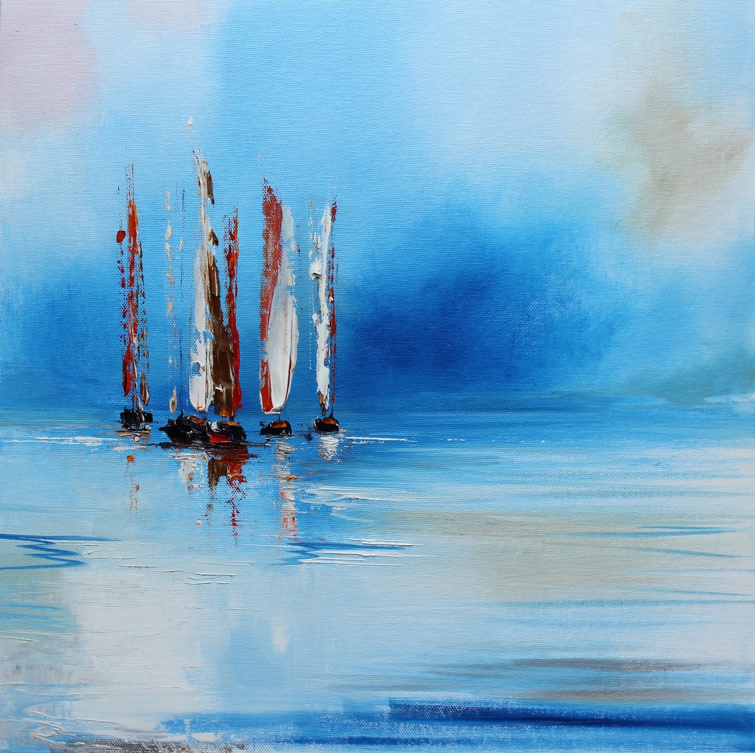 'Setting Sail' by artist Rosanne Barr
